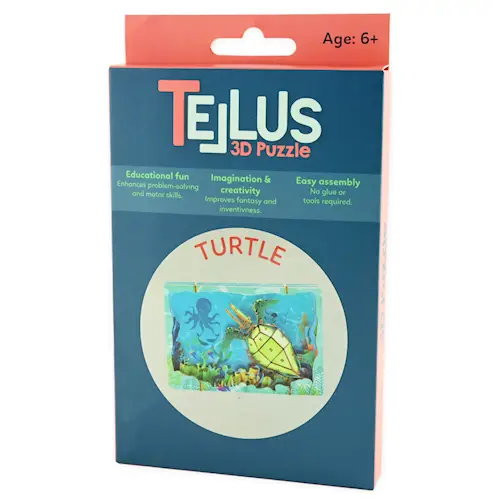3D THEATRE PUZZLE TURTLE
