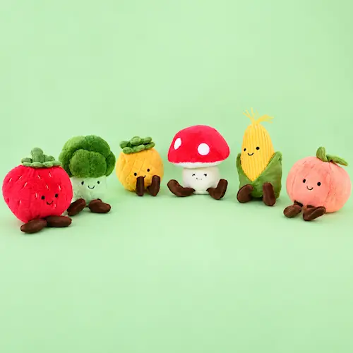 PLUSH FRUIT AND VEGETABLE