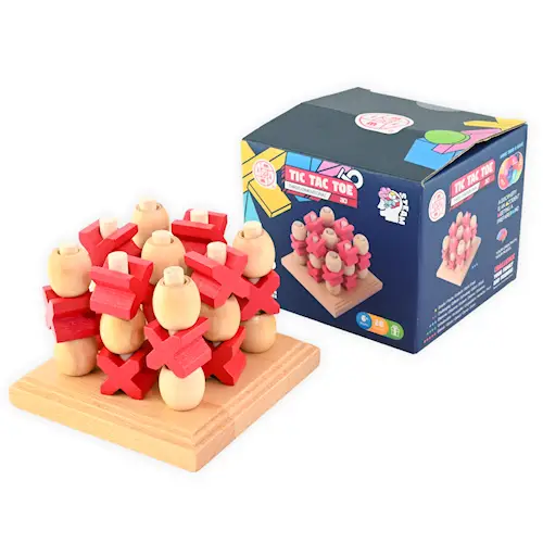 IQ PUZZLE GAME WOODEN
