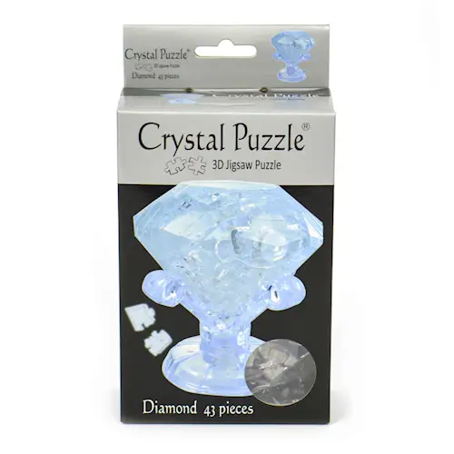 CRYSTAL PUZZLE DIAMOND 41pcs