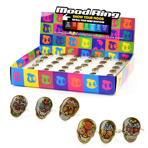 RING MOOD SKULL adj