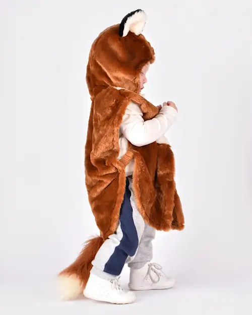 MINI CAPE FOX FLUFFY