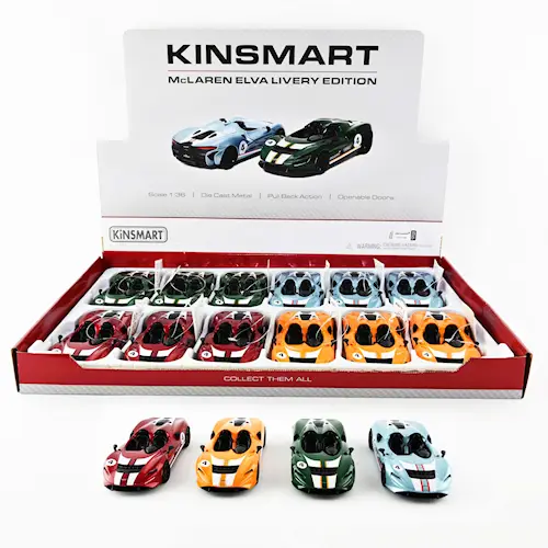 CAR MCLAREN ELVA LIVERY EDITION 1:36 pb