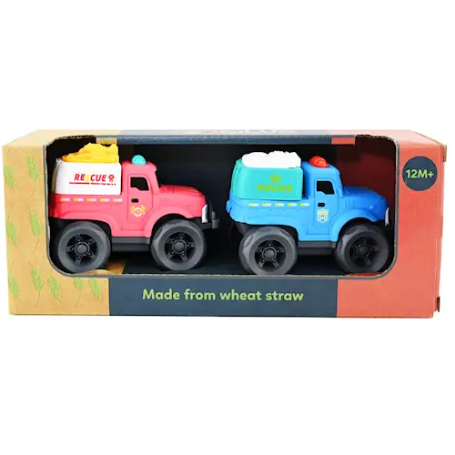 CAR FRICTION BIOPLASTIC 2pcs