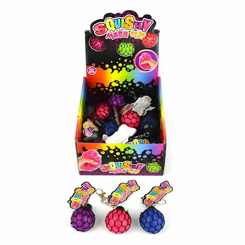 KEYRING SQUEEZE BALL