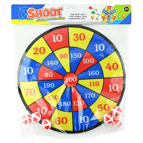 DART GAME w 6 BALLS