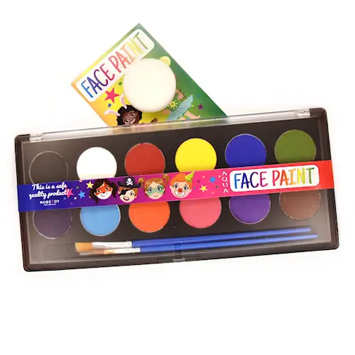 FACE PAINT 12 COLORS 4g
