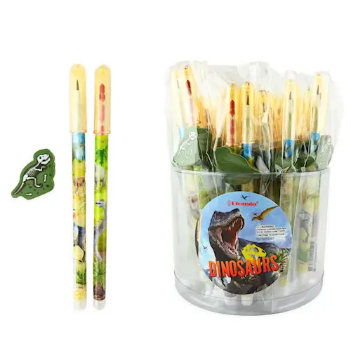 PENCIL AND MULTICOLOUR PEN w ERASER 3pcs