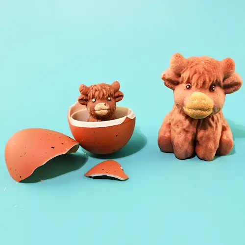 GROWING EGG HIGHLAND COW