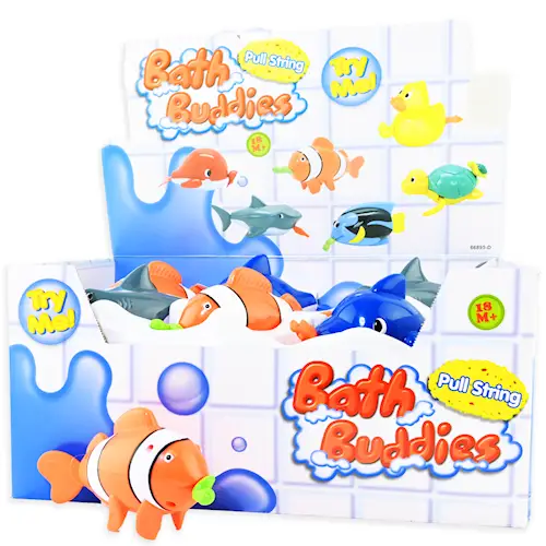 BATH ANIMALS PULL STRING