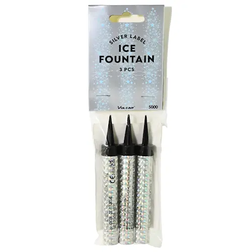 ICE FOUNTAIN BIRTHDAY TORCH 3pcs
