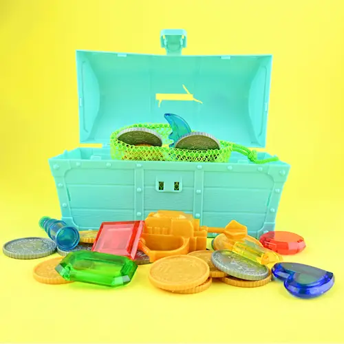 TREASURE CHEST DIVING GAME 42pcs