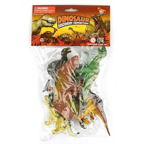 DINOSAUR BAG 6pcs