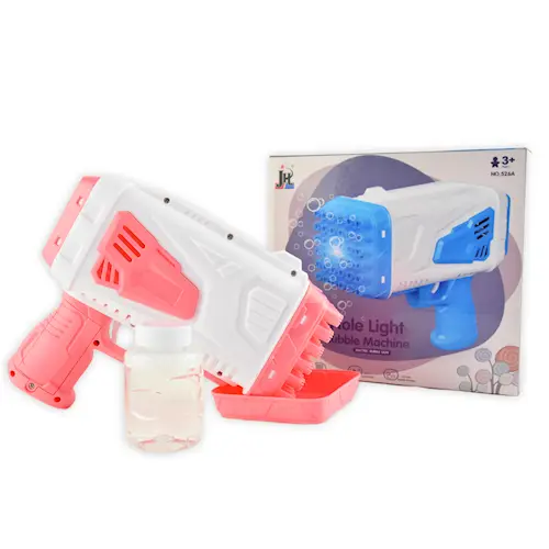 BUBBLES GUN w LIGHT B/O