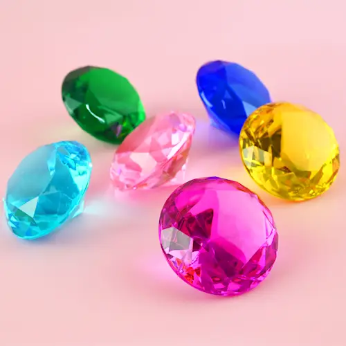 DIAMONDS IN NET 6pcs