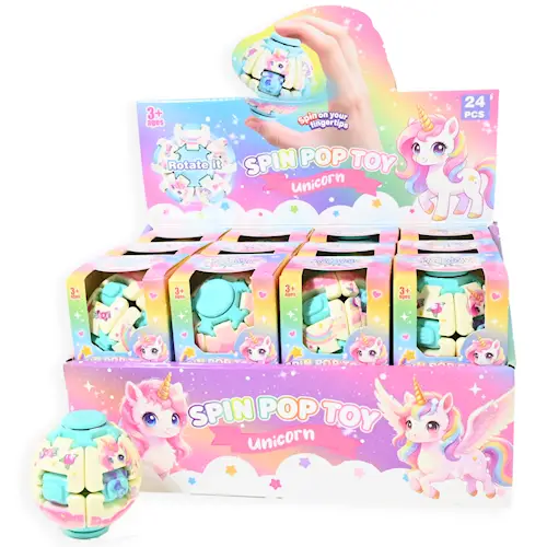 FIDGET SPINNER BALL UNICORN