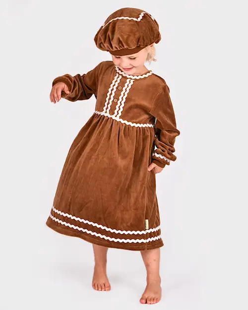 GINGERBREAD DRESS 2pcs