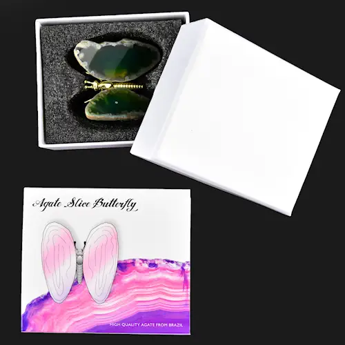 AGATE BUTTERFLY
