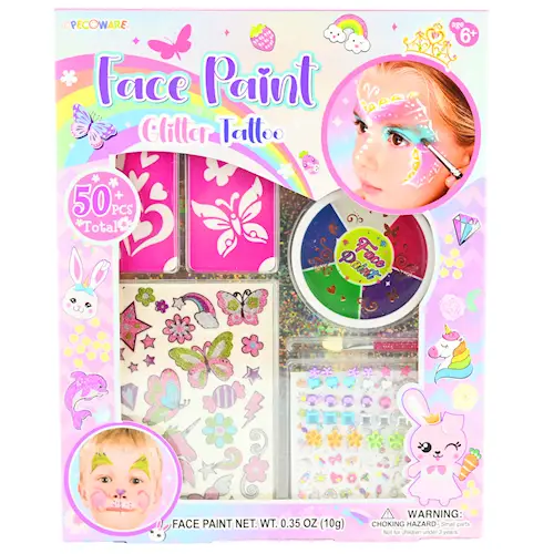 FACE PAINT TATTOO 7pcs