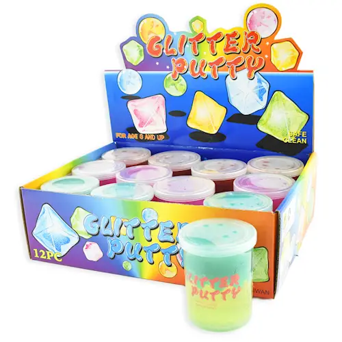 PUTTY TWO-TONE GLITTER/NEON 135g