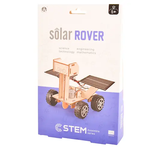 WOODEN SOLAR ROVER