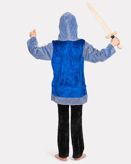 KNIGHT SHIRT W HOOD BLUE