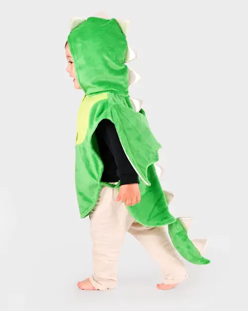 MINI CAPE SILVER DRAGON