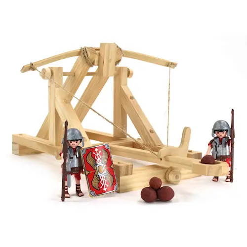 WOODEN ROMAN CATAPULT
