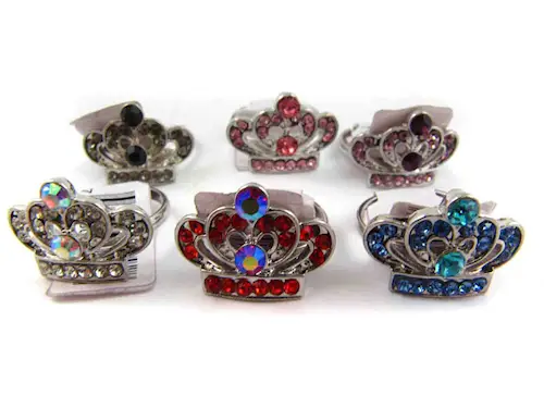 RING CROWN GEM adj