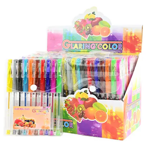 PEN GEL 10 COLOURS