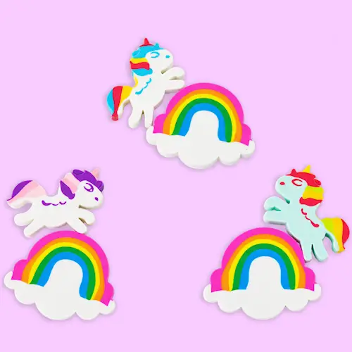 ERASER UNICORN RAINBOW
