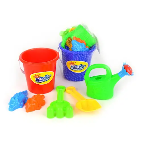 SAND BUCKET w WATERPOT