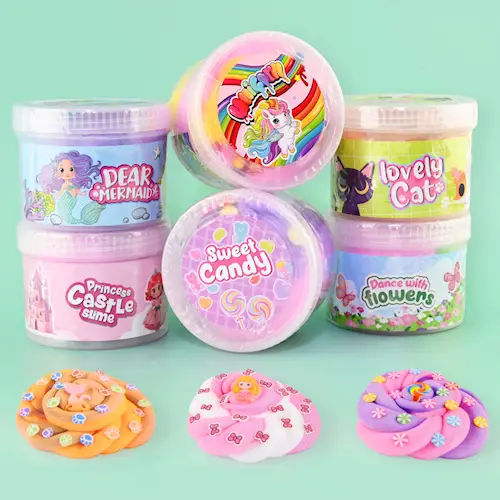 SLIME BUTTER SCENTED SET 6-PACK