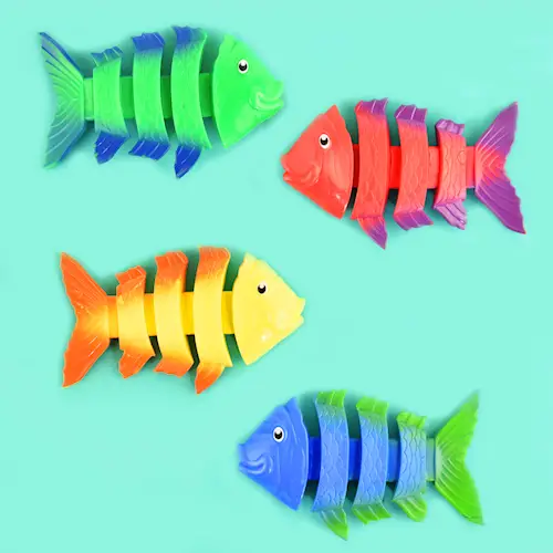 DIVING FISH TOYS 4pcs