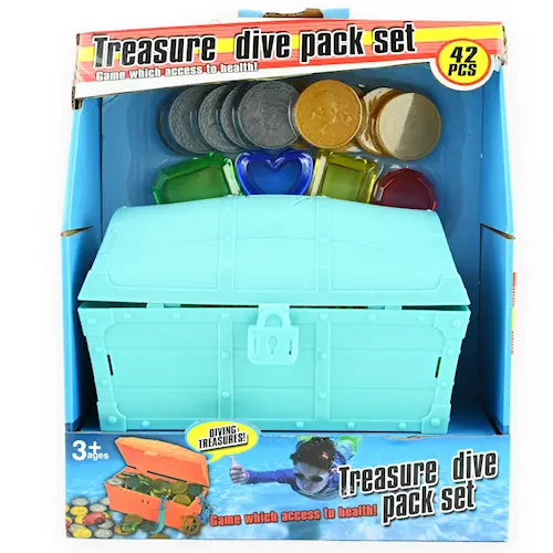 TREASURE CHEST DIVING GAME 42pcs