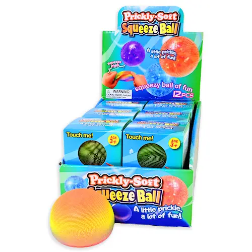 SQUEEZE SUGAR BALL RAINBOW Max 72 pcs / purchase