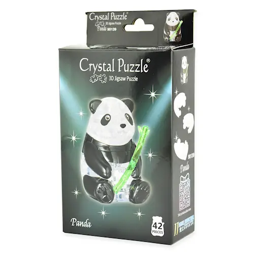CRYSTAL PUZZLE PANDA 42pcs