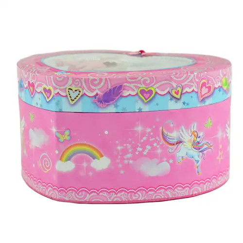 HEART SHAPE UNICORN MUSIC BOX