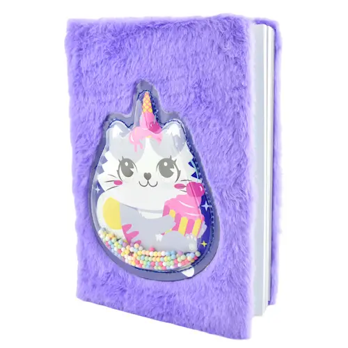 NOTEBOOK FLUFFY CATICORN CUPCAKE A5