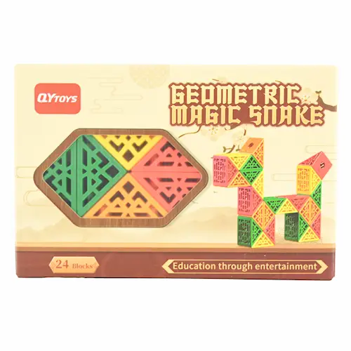 MAGIC SNAKE GEOMETRIC 24 BLOCKS