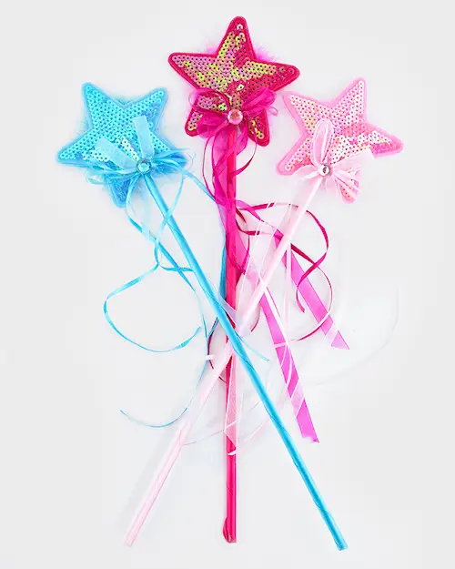 WAND FAIRY w SEQUINS MULTI
