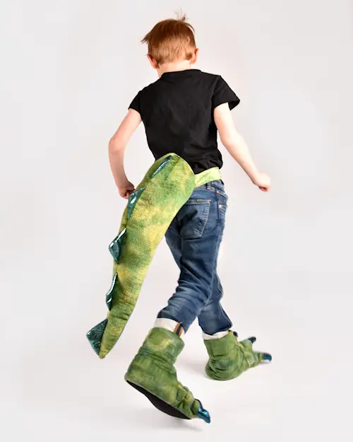 SLIPPERS MASK and TAIL DINOSAUR