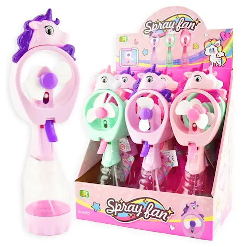 SPRAY FAN UNICORN B/O
