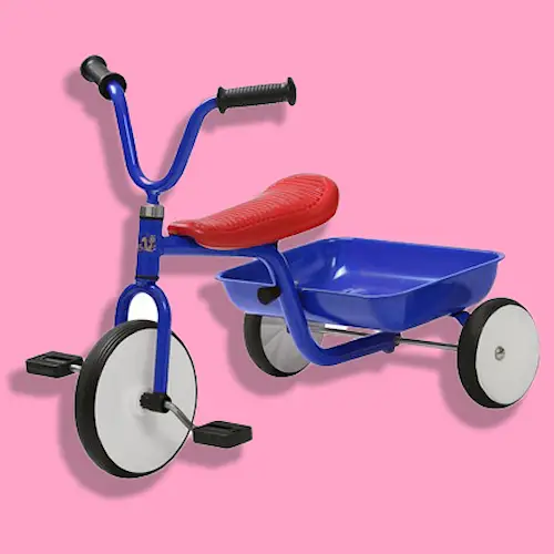 MINI BIKE PELLE BLUE METAL