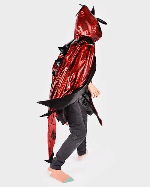 DRAGON COSTUME w WINGS RED