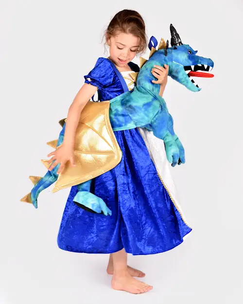 DRAGON RIDE-ON COSTUME BLUE