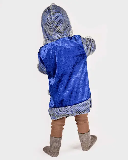 KNIGHT SHIRT W HOOD BLUE