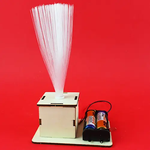 WOODEN OPTIC LIGHT 12pcs