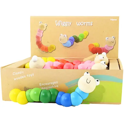 WORMS WIGGLY WOODEN