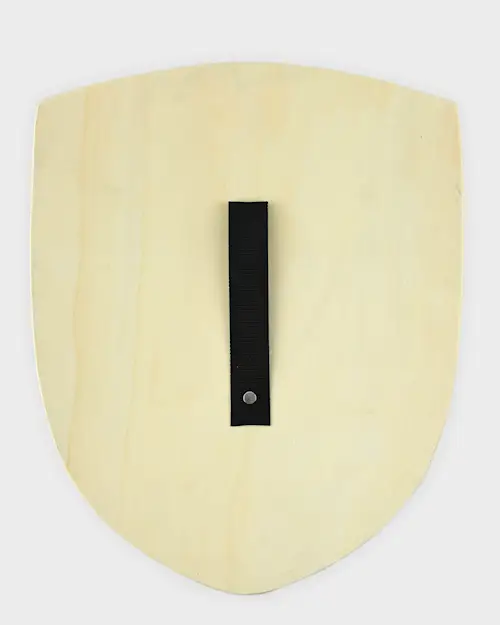 SHIELD WOOD, DRAGON BLACK/SILVER